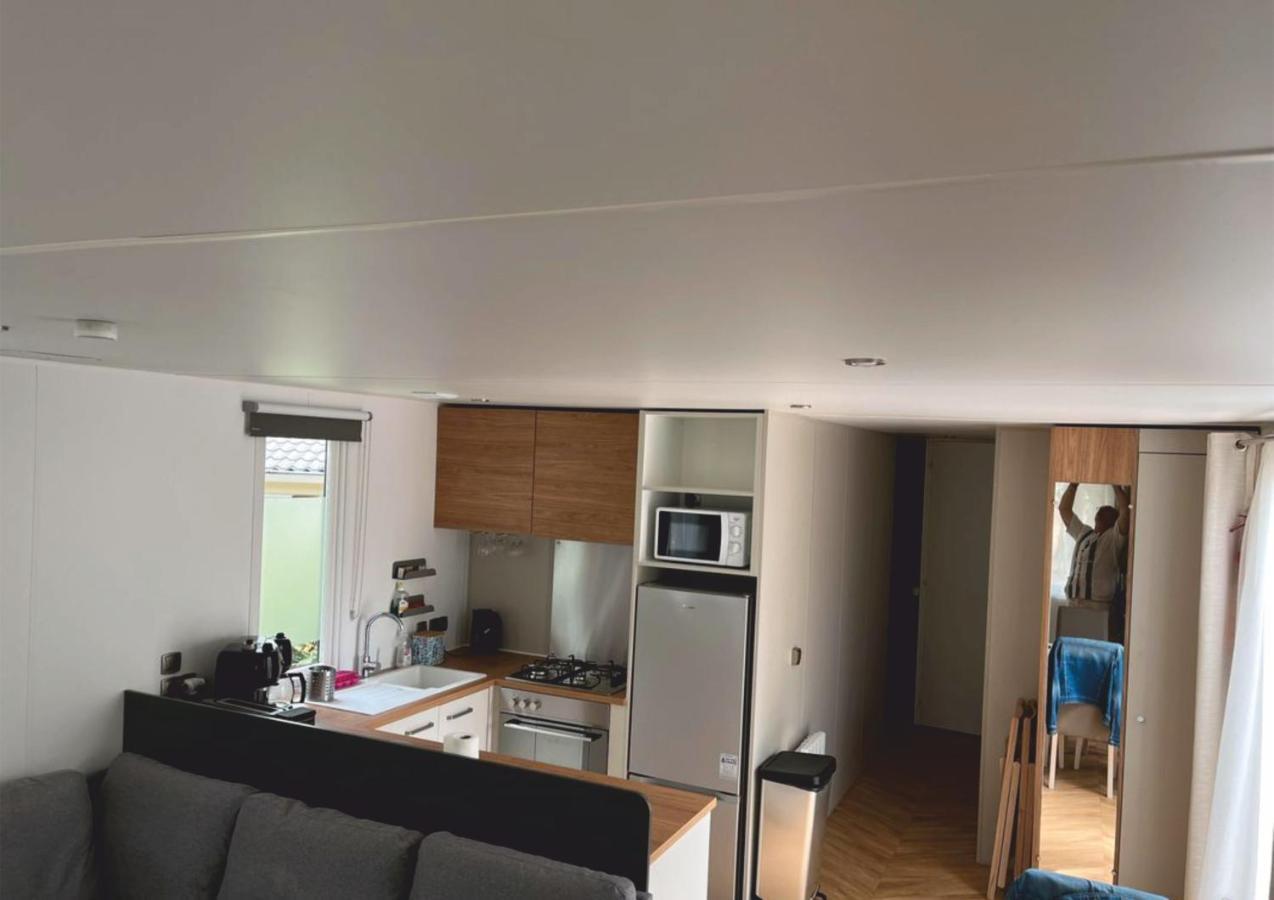 Grand Mobile-Home 45M2 Au Calme Et Au Bord De Mer แซ็ง-เบรแว็ง-เล-แป็ง ภายนอก รูปภาพ