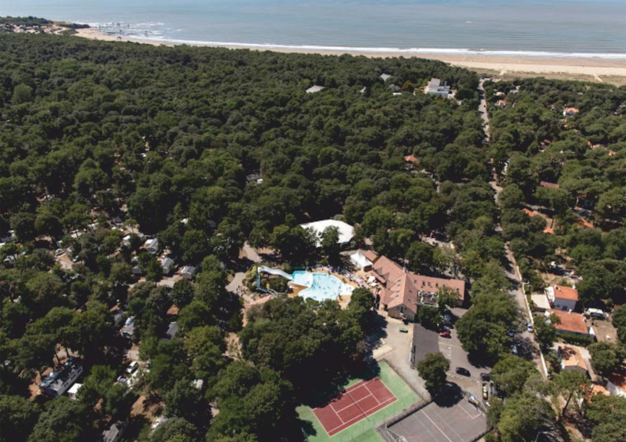 Grand Mobile-Home 45M2 Au Calme Et Au Bord De Mer แซ็ง-เบรแว็ง-เล-แป็ง ภายนอก รูปภาพ