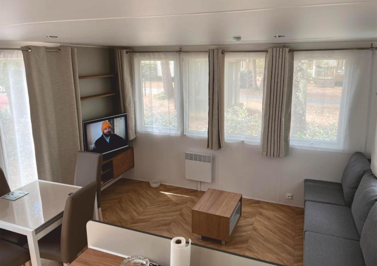 Grand Mobile-Home 45M2 Au Calme Et Au Bord De Mer แซ็ง-เบรแว็ง-เล-แป็ง ภายนอก รูปภาพ